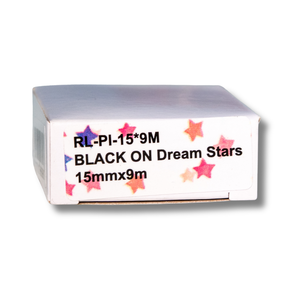 Fita para Rotuladora Pantum PP-110 Estrela Colorida (15mm x 9m)