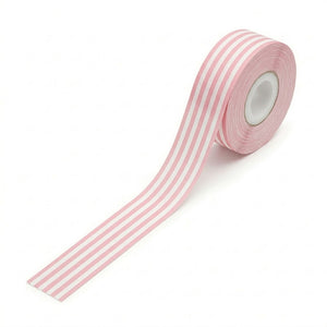 Fita para Rotuladora Pantum PP-110 Branca/Listra Rosa (15X50X150PC)