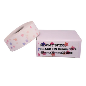 Fita para Rotuladora Pantum PP-110 Estrela Colorida (15X50X150PC)