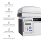 Impressora Multifuncional Pantum M6559NW Laser Wi-fi Mono 110V